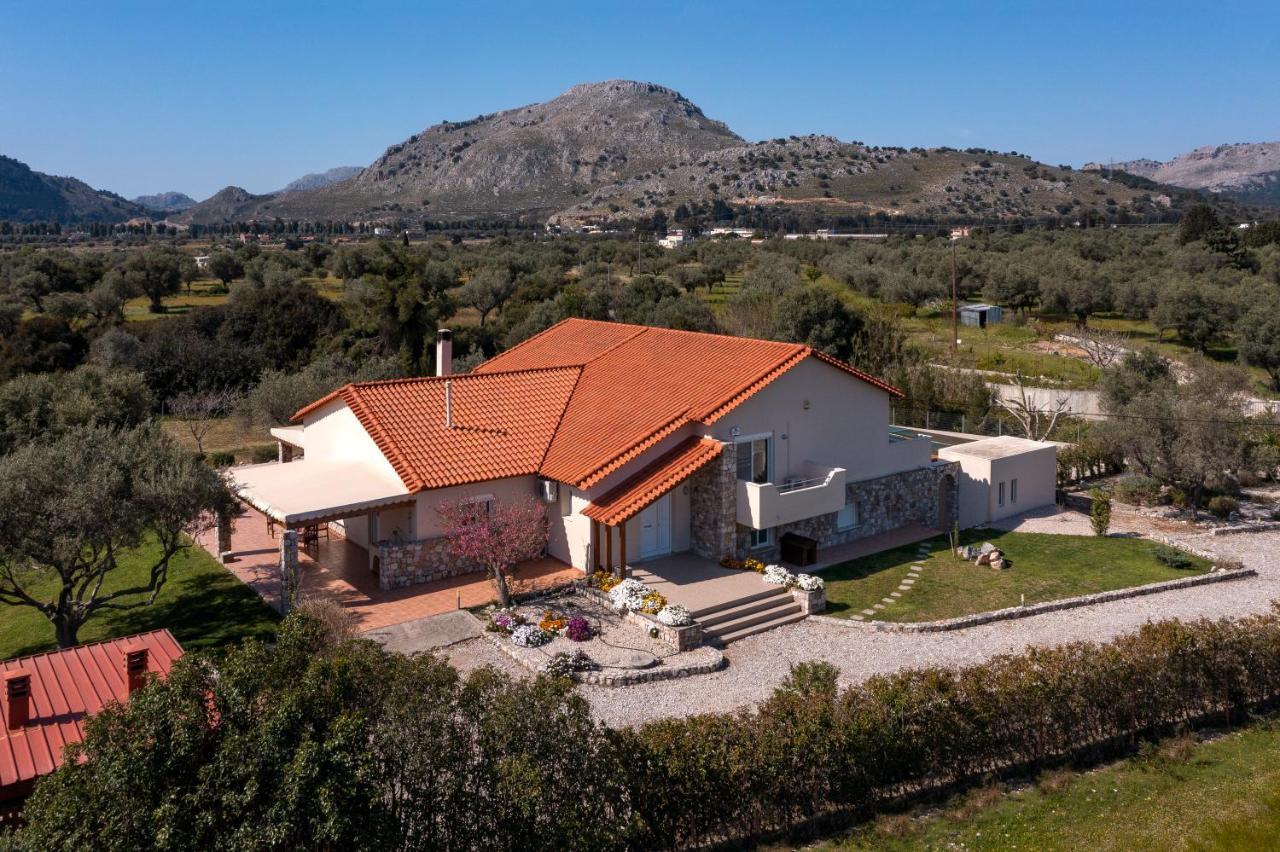 Olive Private Villa Swimming Pool 5 Bdr Kolymbia Rhodes Ngoại thất bức ảnh