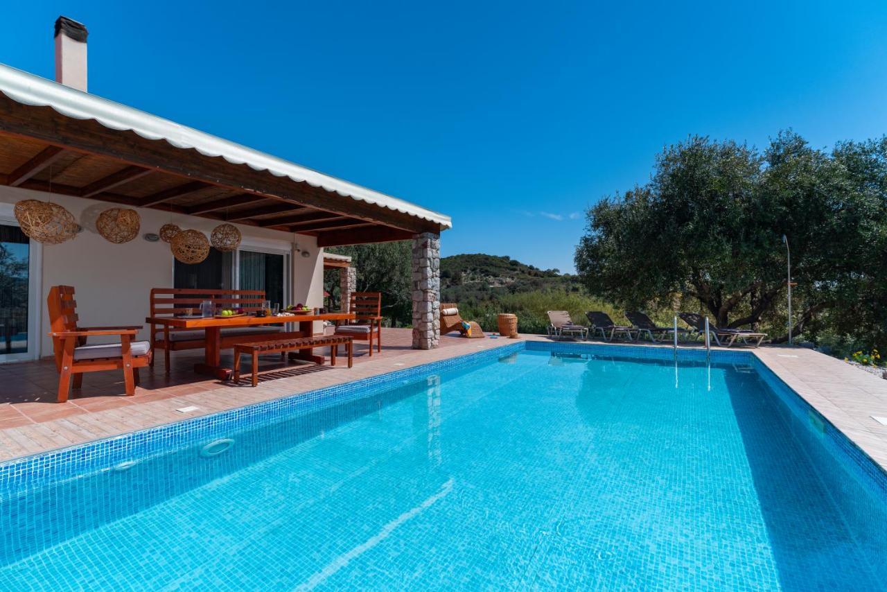 Olive Private Villa Swimming Pool 5 Bdr Kolymbia Rhodes Ngoại thất bức ảnh