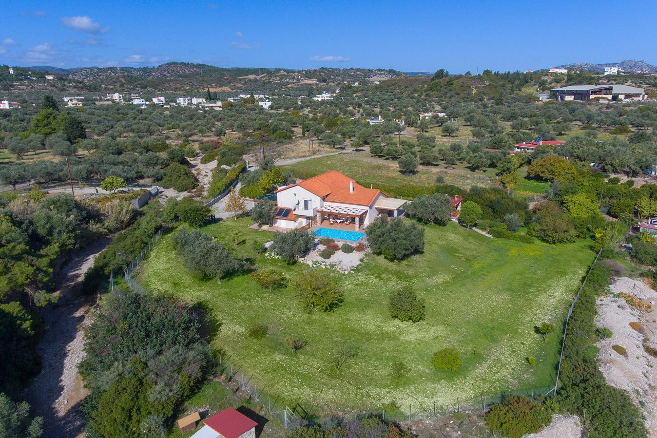 Olive Private Villa Swimming Pool 5 Bdr Kolymbia Rhodes Ngoại thất bức ảnh