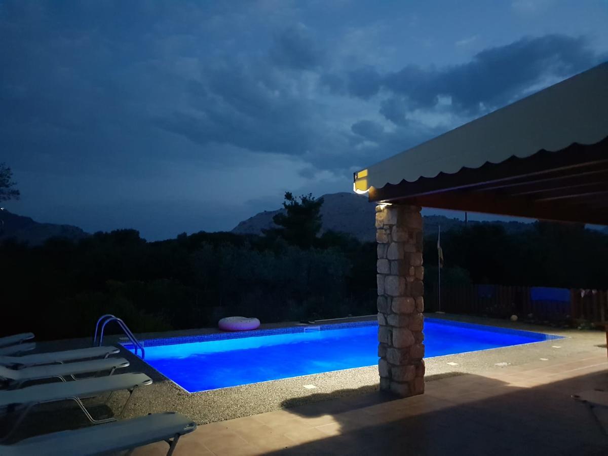 Olive Private Villa Swimming Pool 5 Bdr Kolymbia Rhodes Ngoại thất bức ảnh