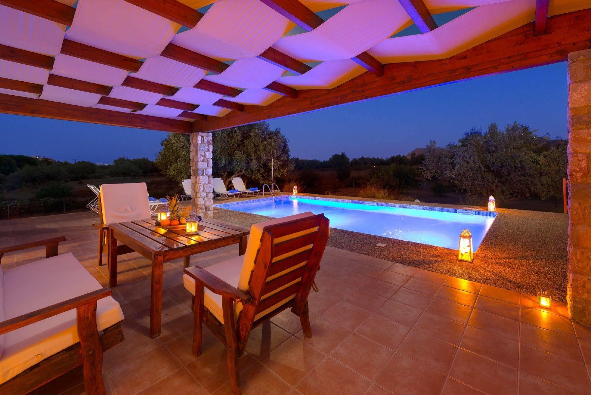 Olive Private Villa Swimming Pool 5 Bdr Kolymbia Rhodes Ngoại thất bức ảnh