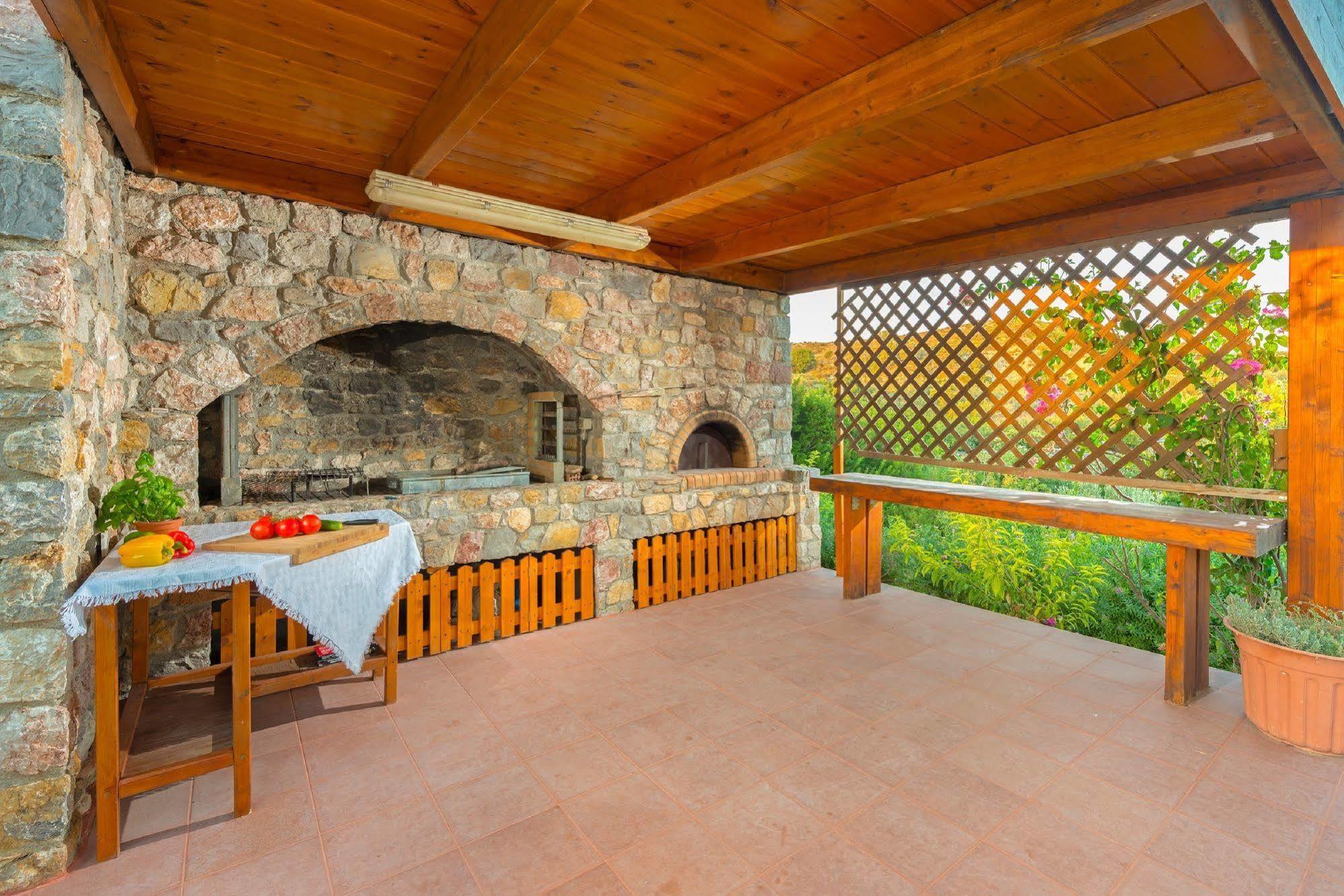 Olive Private Villa Swimming Pool 5 Bdr Kolymbia Rhodes Ngoại thất bức ảnh