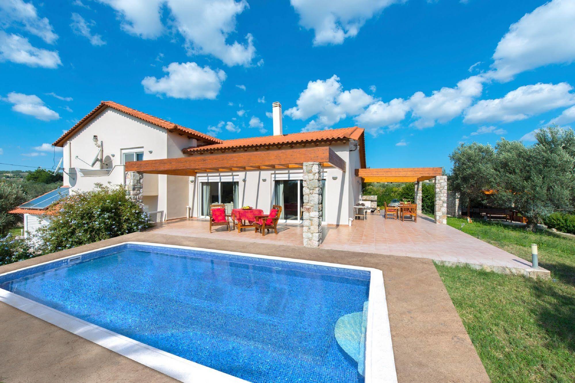 Olive Private Villa Swimming Pool 5 Bdr Kolymbia Rhodes Ngoại thất bức ảnh