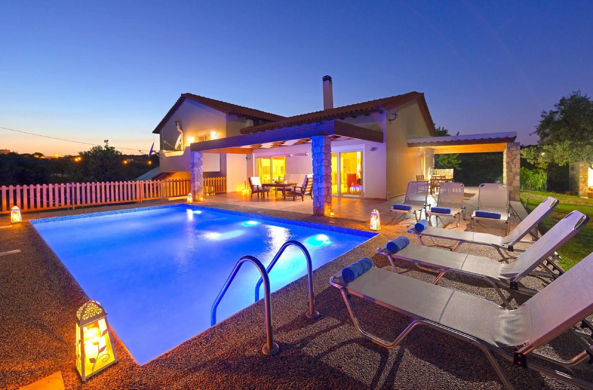 Olive Private Villa Swimming Pool 5 Bdr Kolymbia Rhodes Ngoại thất bức ảnh